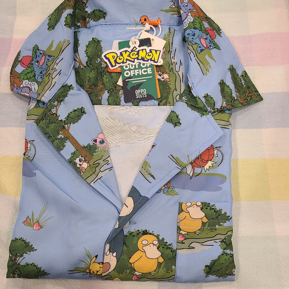 Opposuits Pokemon Out of Office Shirt